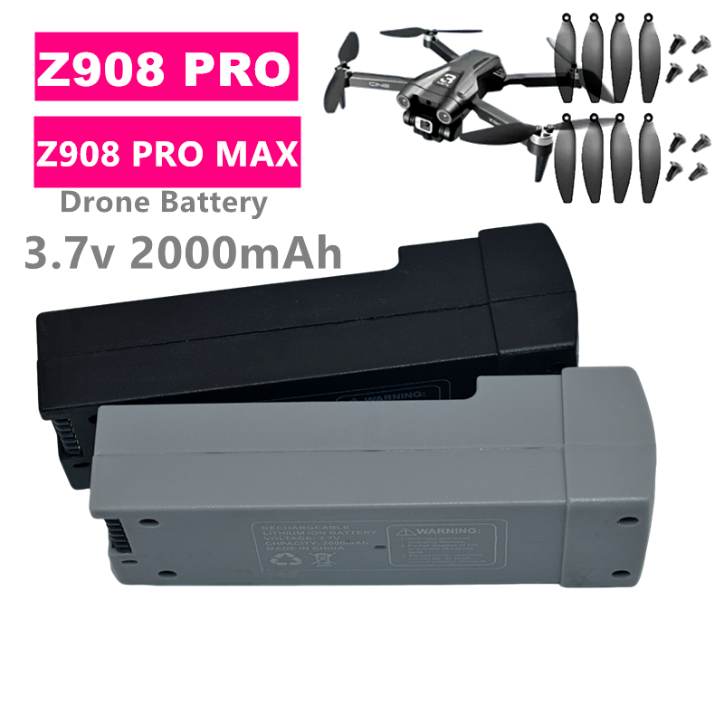 Drone Battery Lipo - Z908 PRO 드론 배터리 3.7v 2000mAh