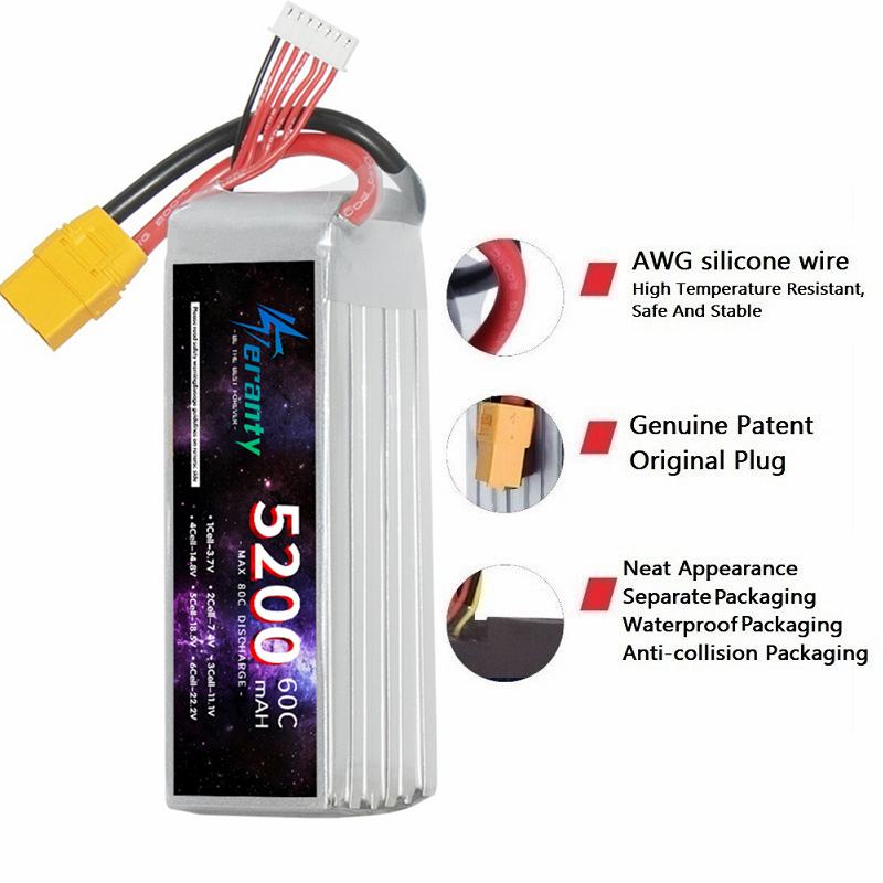 TERANTY 6S 5200mAh Lipo 배터리, 2 - Drone Battery 4S 리뷰 및 가격