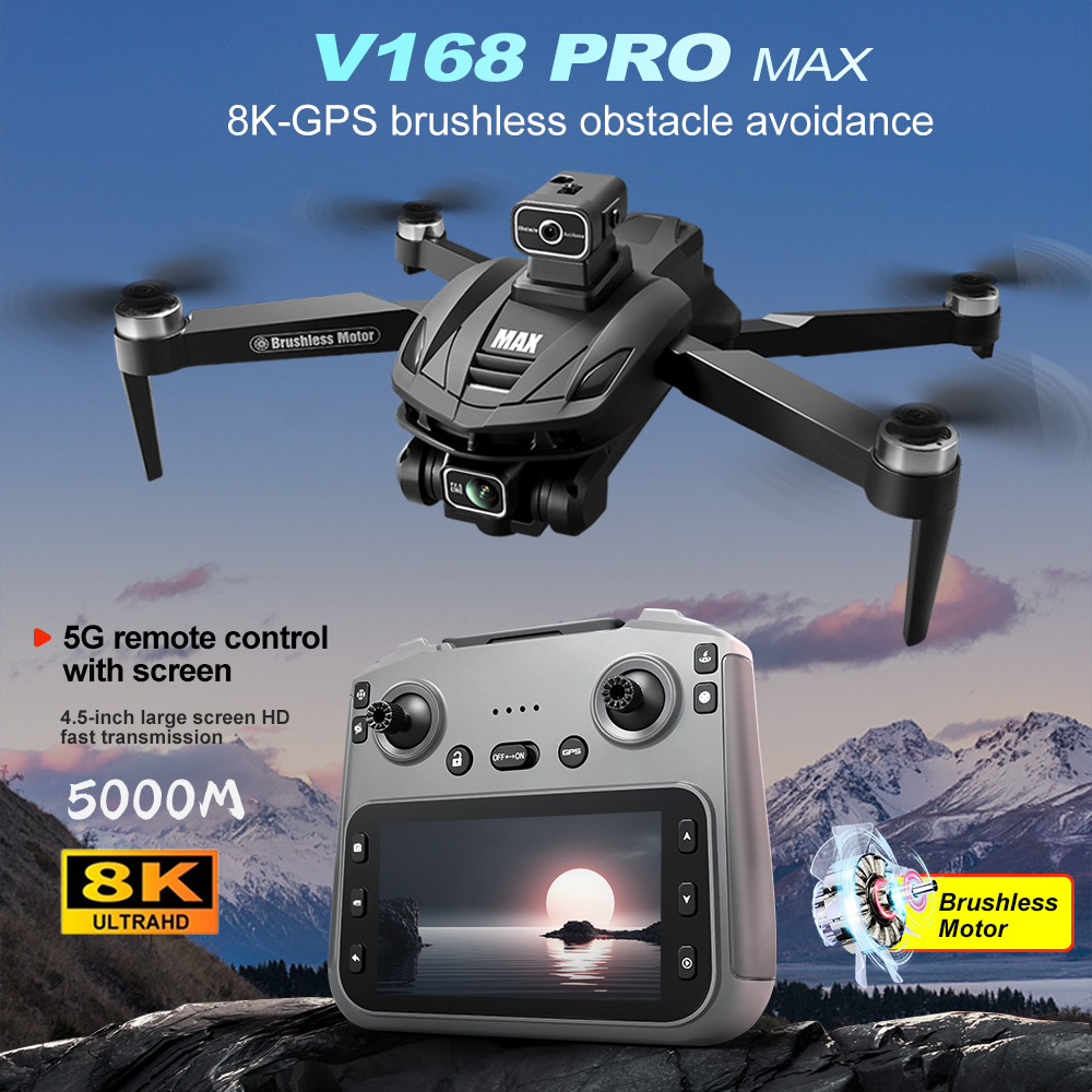 V168 PRO Max GPS 드론 8K 전문가용 HD - Drone Battery Box 리뷰 및 가격