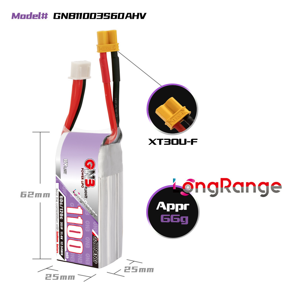 GNB 1100mAh 2S 3S 4S 6S 60C/12 - Drone Battery 4S 리뷰 및 가격