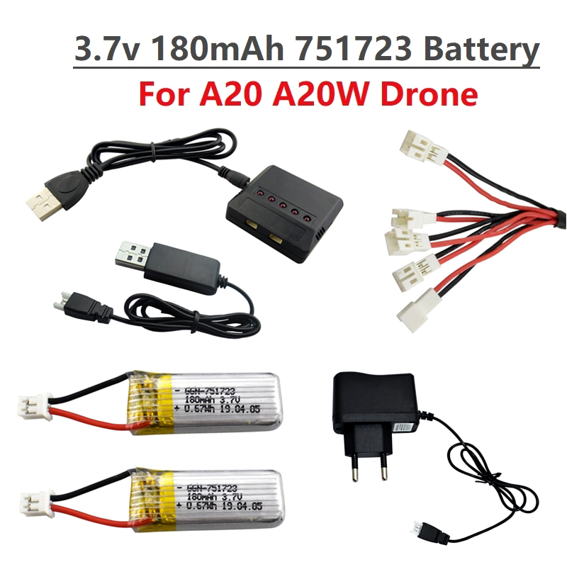 A20 A20W 4축 드론 RC 쿼드콥터용 오리지널 3 - Drone Battery Li-Ion 리뷰 및 가격